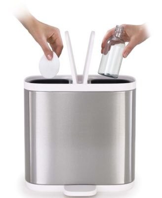 Joseph Joseph - Split™ 6 Steel Waste and Recycle Bin