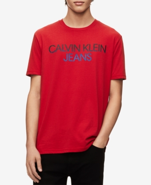 UPC 683801290025 product image for Calvin Klein Jeans Men's Logo Print T-Shirt | upcitemdb.com