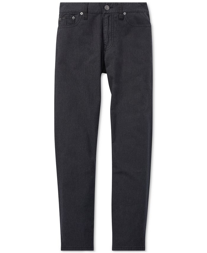 Polo Ralph Lauren Big Boys Slim Fit Stretch Flannel Pants - Macy's