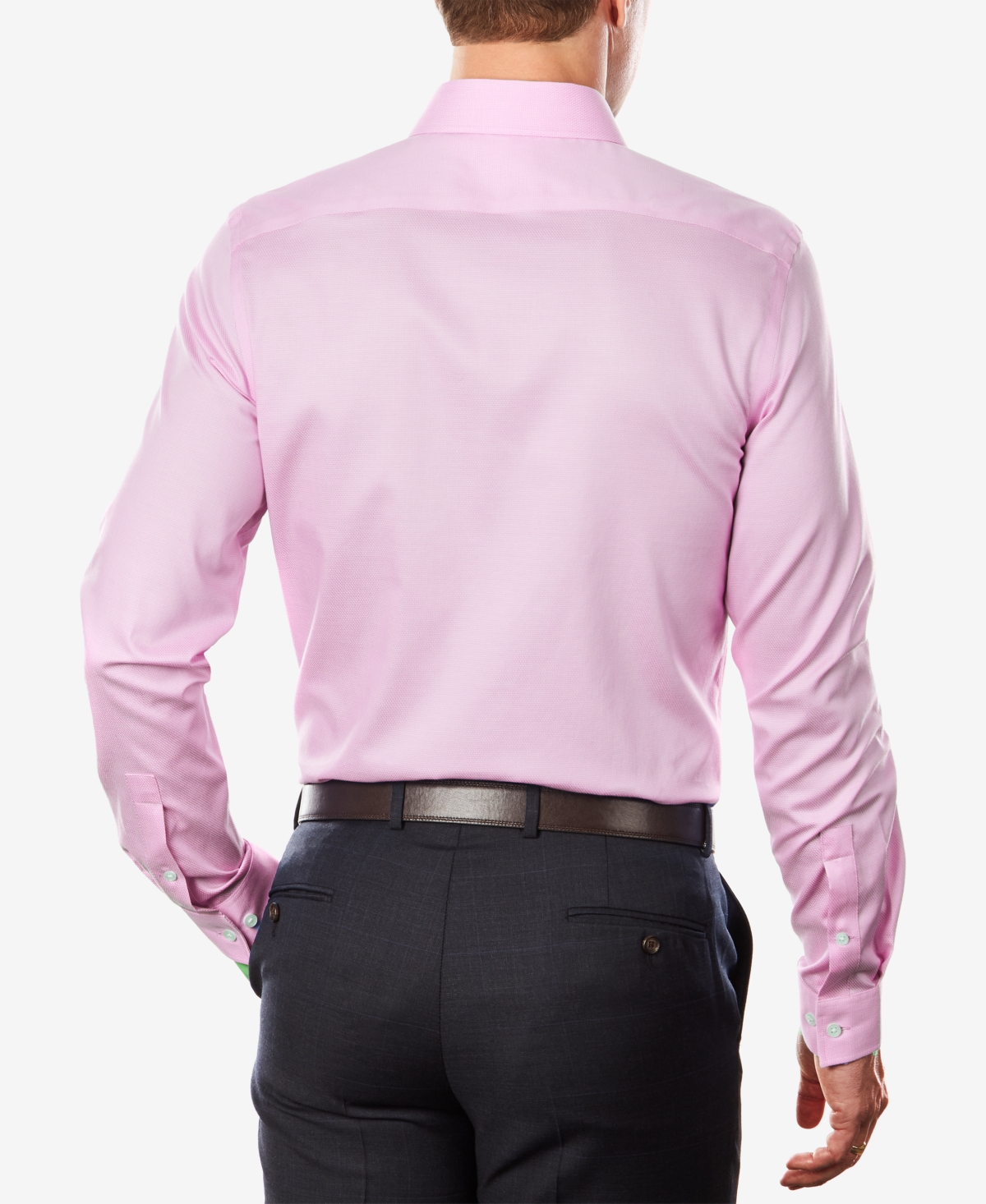 Michael Kors Men's Slim Fit Airsoft Performance Non-Iron Dress Shirt