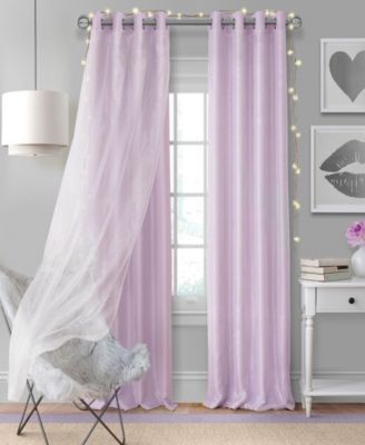 Elrene Aurora Window Collection In Pearl Gray
