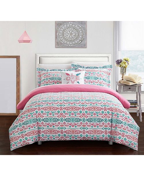 Chic Home Malina 6 Pc Twin X Long Duvet Set Reviews Home Macy S