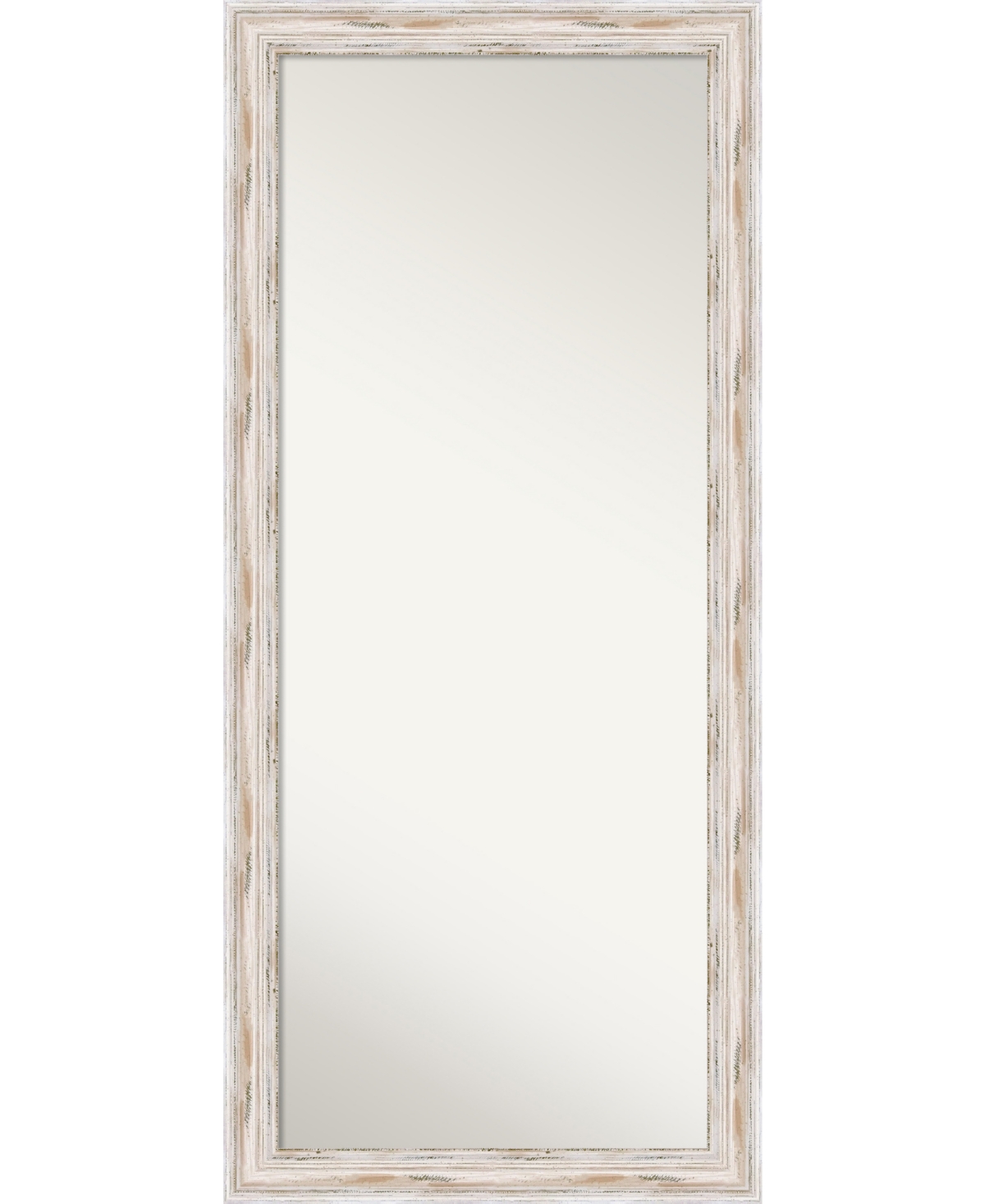 Non-Beveled Wood 65x29 Wall Mirror