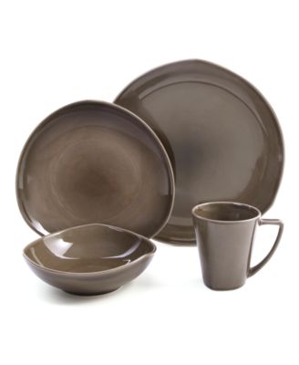 Nambé - Tri Corner Espresso 4-Piece Place Setting
