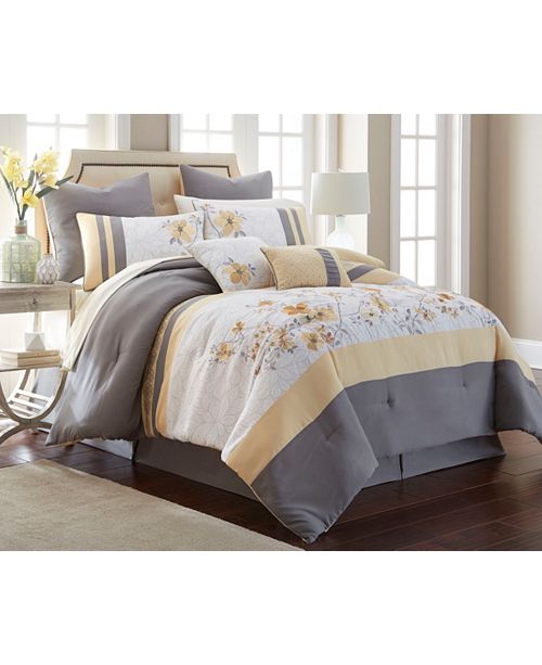 Nanshing Candice 12 Pc Comforter Set Queen Reviews Bed In A