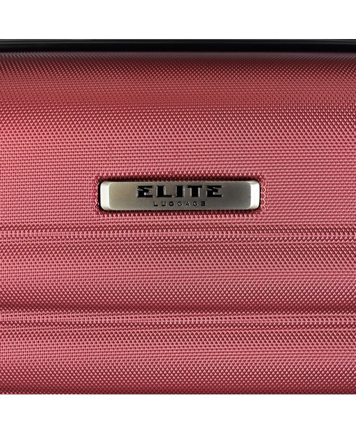 Elite Luggage Tustin 3PC Hardside Spinner Luggage Set Macy's