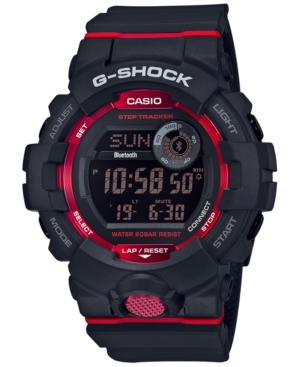 G-SHOCK MEN'S BLACK RESIN STRAP WATCH 48.6MM