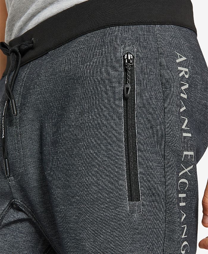 AX Armani Exchange Men's Reflective Jogger Pants Macy's
