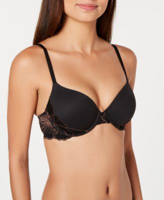 Calvin Klein - Women's One Perfectly Fit Iris Lace Perfect Coverage Bra QF5435