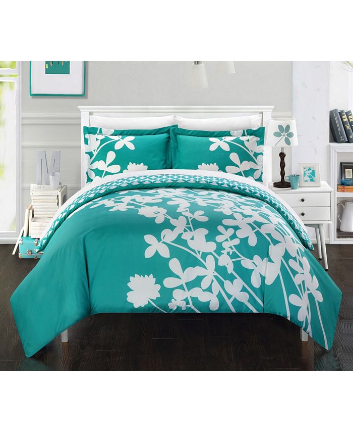 Chic Home - Calla Lily 3-Pc. Duvet Cover Sets