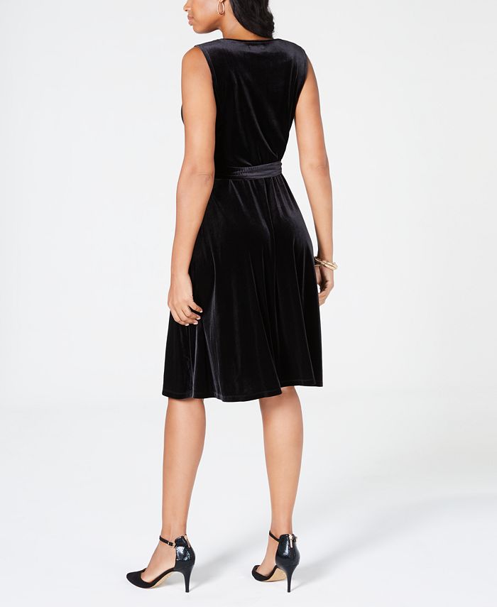 Charter Club Velvet Midi Dress, Created for Macy's Macy's