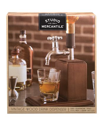 Turned Wood Drink Dispenser – Modish Store