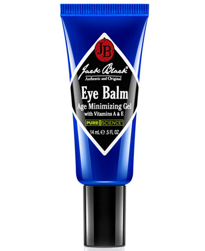 Jack Black Eye Balm Age Minimizing Gel with Vitamins A & E, 0.5 oz