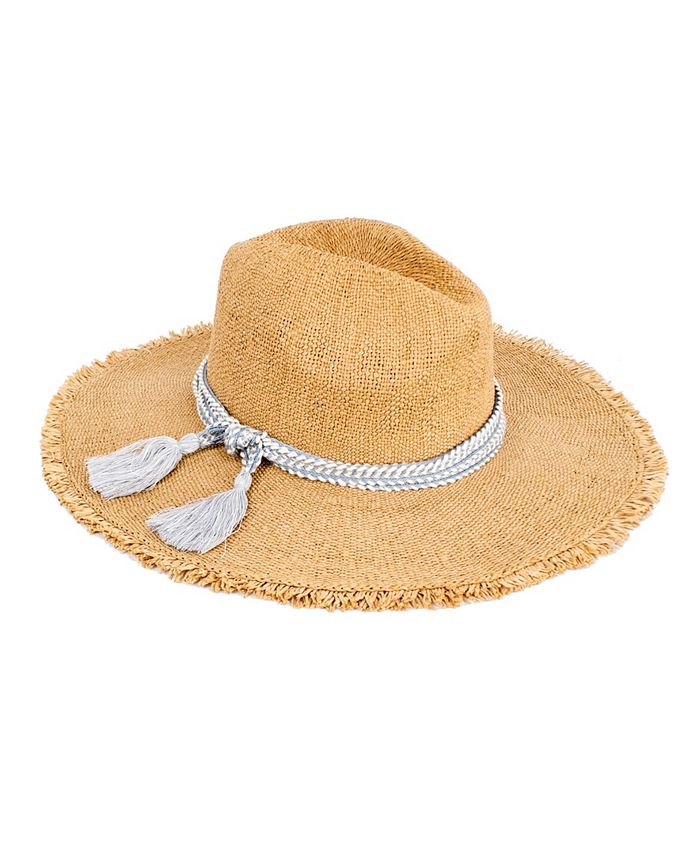 Peter Grimm Drew - Womens Wide Brim Straw Sun Hat