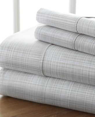 The Timeless Classics Premium Ultra Soft Pattern 4-Pc. Sheet Set, King