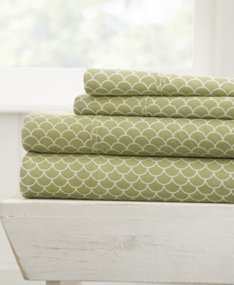 The Farmhouse Chic Premium Ultra Soft Pattern 3-Pc. Sheet Set, Twin