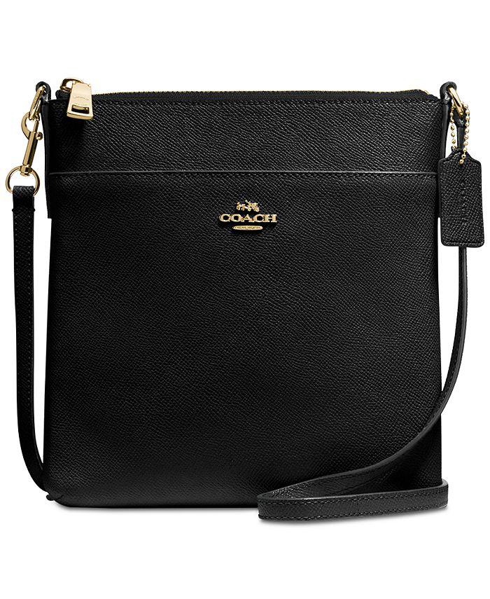 COACH Kitt Crossgrain Leather Crossbody & Reviews - Handbags & Accessories  - Macy's
