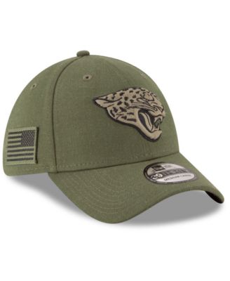 New Era Jacksonville Jaguars Salute To Service 39THIRTY Cap - Macy's