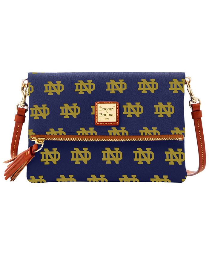 Dooney Bourke Notre Dame Fighting Irish Foldover Crossbody Purse