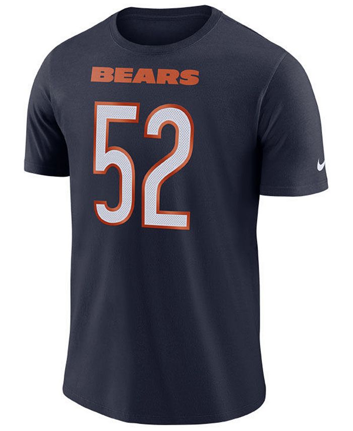 Nike Men's Khalil Mack Chicago Bears Pride Name and Number Wordmark T ...