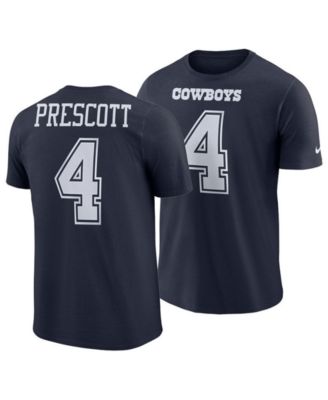 Women's Nike Dak Prescott Gray Dallas Cowboys Atmosphere Fashion Game Jersey