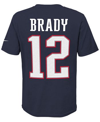 Tom Brady New England Patriots Nike Player Pride Name & Number T-Shirt - Red