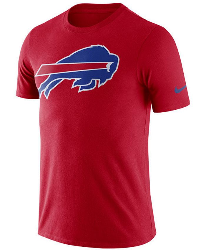 Nike Men's Buffalo Bills Dri-Fit Cotton Essential Logo T-Shirt ...
