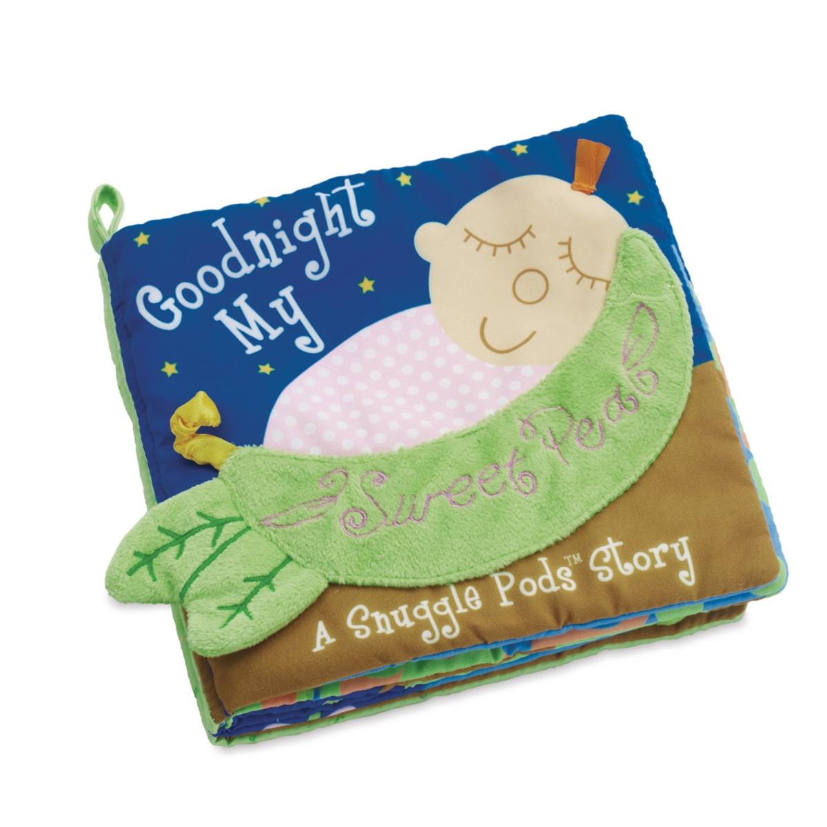 Manhattan Toy Company Manhattan Toy Snuggle Pods Goodnight My Sweet Pea Soft Activity Book In Multi