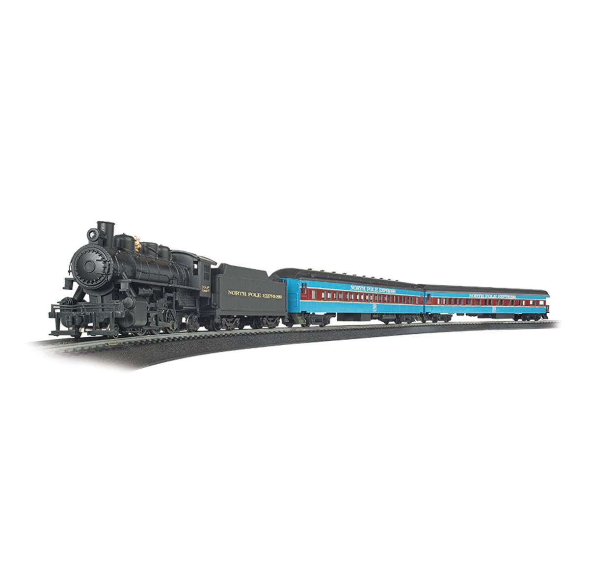 metal polar express train set