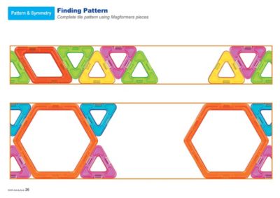 Redbox Magformers Math Activity Book