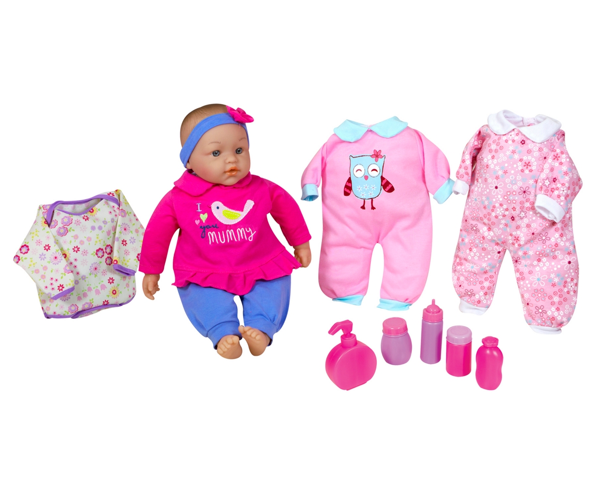Shop Redbox Lissi 15 Inch Baby Doll Set With Extra Clothes And Accessories In Multi