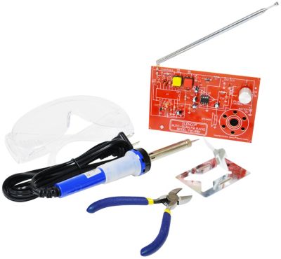 Elenco We Make Learn To Solder Fm Radio Kit With Tools