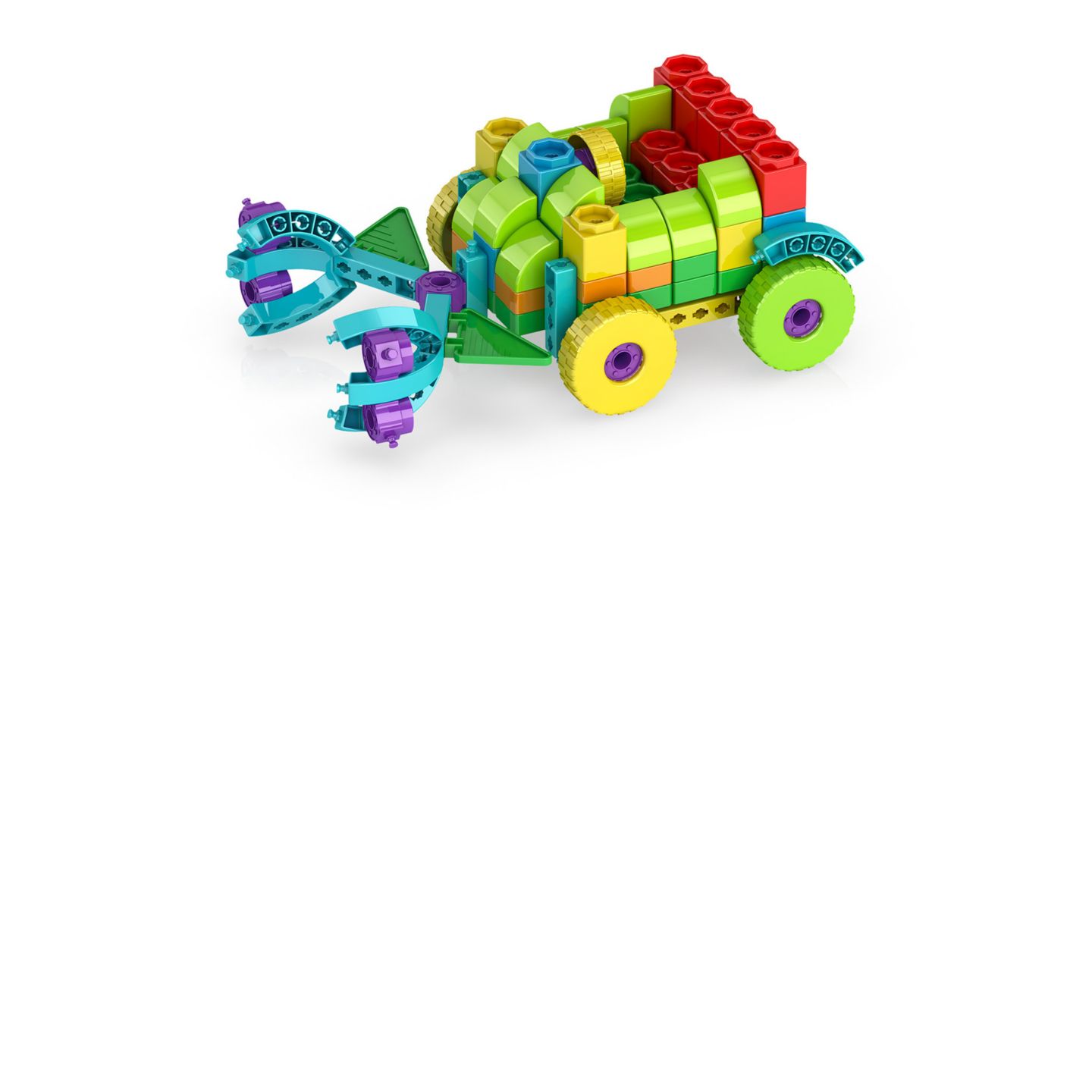 Детский конструктор Elenco Engino Qboidz 20 in 1 Stem 30-Piece Building Set, Ages 3+ — фото 4