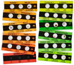 Edu Toys Prepared Microscope Micro Slides 12 Slides With 36 Assorted Specimens