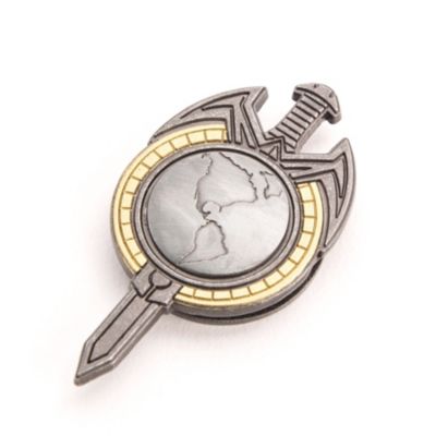 Quantum Mechanix Star Trek Tng Mirror Universe Magnetic Insignia Badge