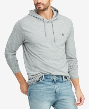 Polo Ralph Lauren Men's Big & Tall Hooded Long Sleeve T-Shirt