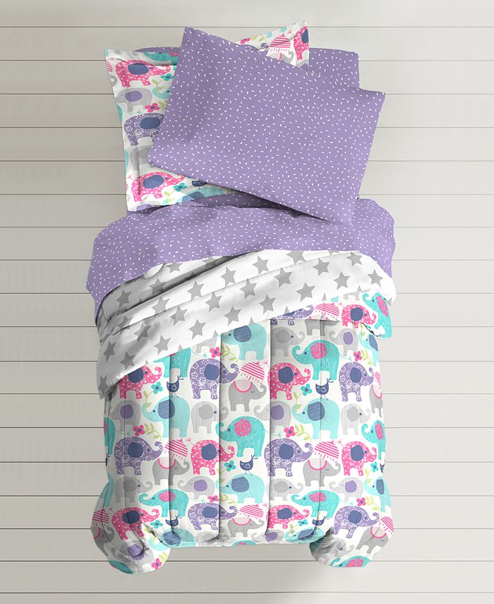 Dream Factory Elley Elephant Full Comforter Set Macy's