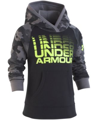 kids under armour camo hoodie