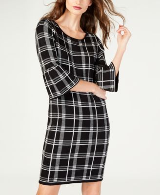 petite shift dresses with sleeves