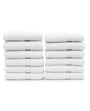 Linum Home Sinemis 12-pc. Washcloth Set Bedding In White