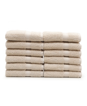 Linum Home Sinemis 12-pc. Washcloth Set Bedding In Beige