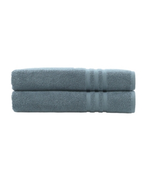 Linum Home Denzi 2-pc. Bath Towel Set Bedding In Light Blue