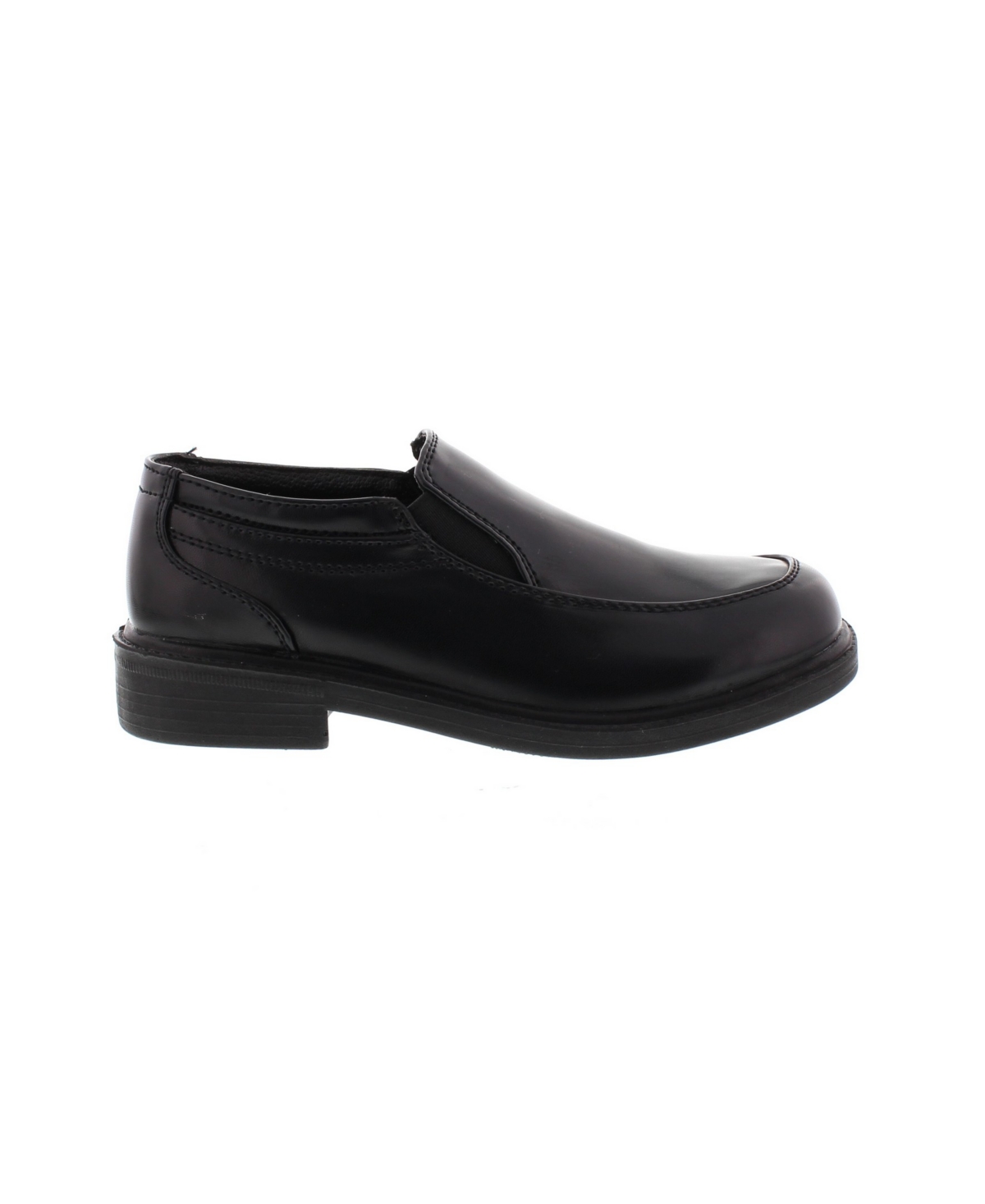 Deer Stags Toddler, Little, And Big Boys Wide Brian Slip-on Dress Comfort Shoe In Black