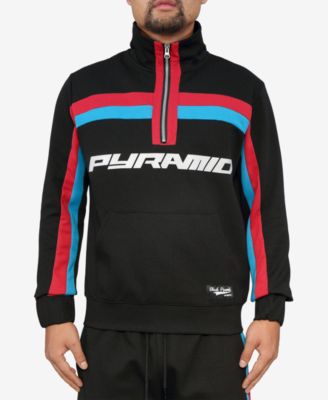 Black Pyramid - Mens Striped Graphic Jacket