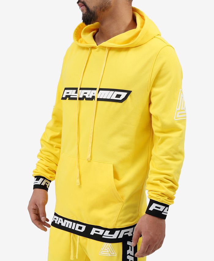 Black pyramid yellow best sale hoodie