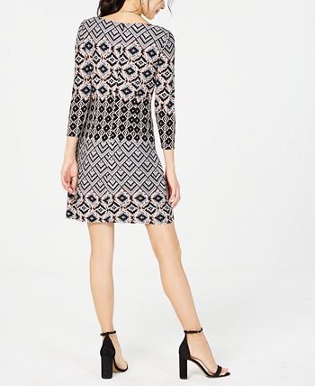 Vince Camuto - Asymmetric Shift Midi Dress