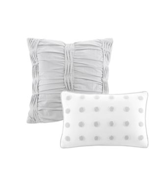 Brooklyn Jacquard Cotton 5-Pc. Duvet Cover Set, Twin/Twin XL