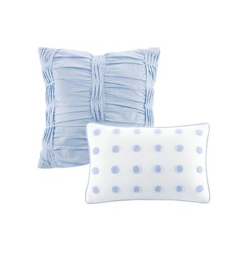 Brooklyn Jacquard Cotton 7-Pc. Duvet Cover Set, Full/Queen