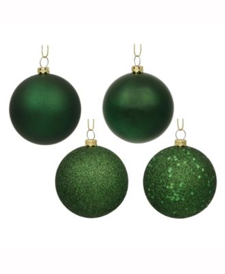 Vickerman 3 Chocolate Shiny Ball Ornament, 32 Per Box