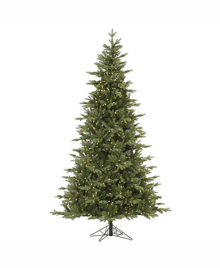 Vickerman 4.5 ft Fresh Balsam Fir Artificial Christmas Tree With 200 Warm White Led Lights Macy's
